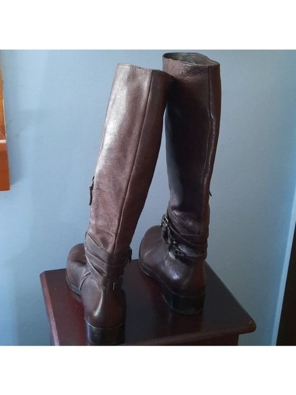 Via Spiga Gabrielle Knee High Riding Boots Size 9 - Picture 11 of 13